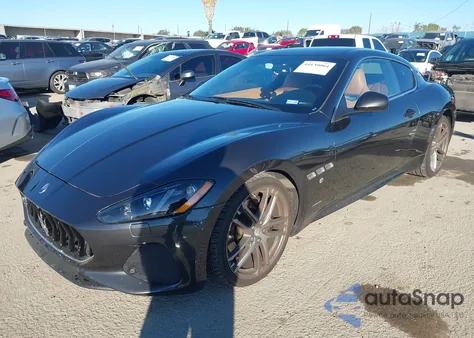 2018 Maserati Granturismo Mc/Sport from USA, damaged, VIN ZAM45VLA4J0271208